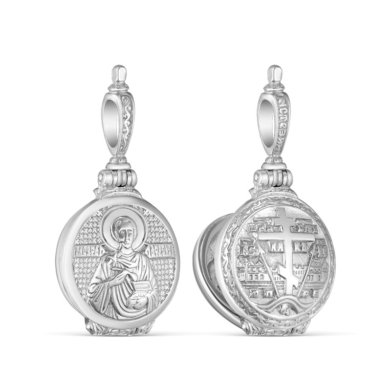 Подвеска-складень "Святой Пантелеймон"