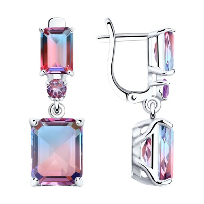 Комплект: серьги и кольцо