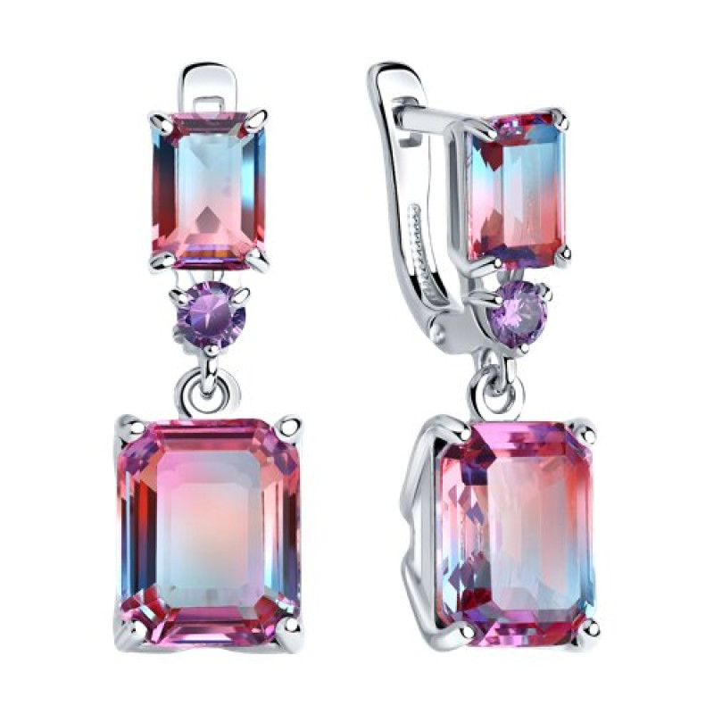 Комплект: серьги и кольцо