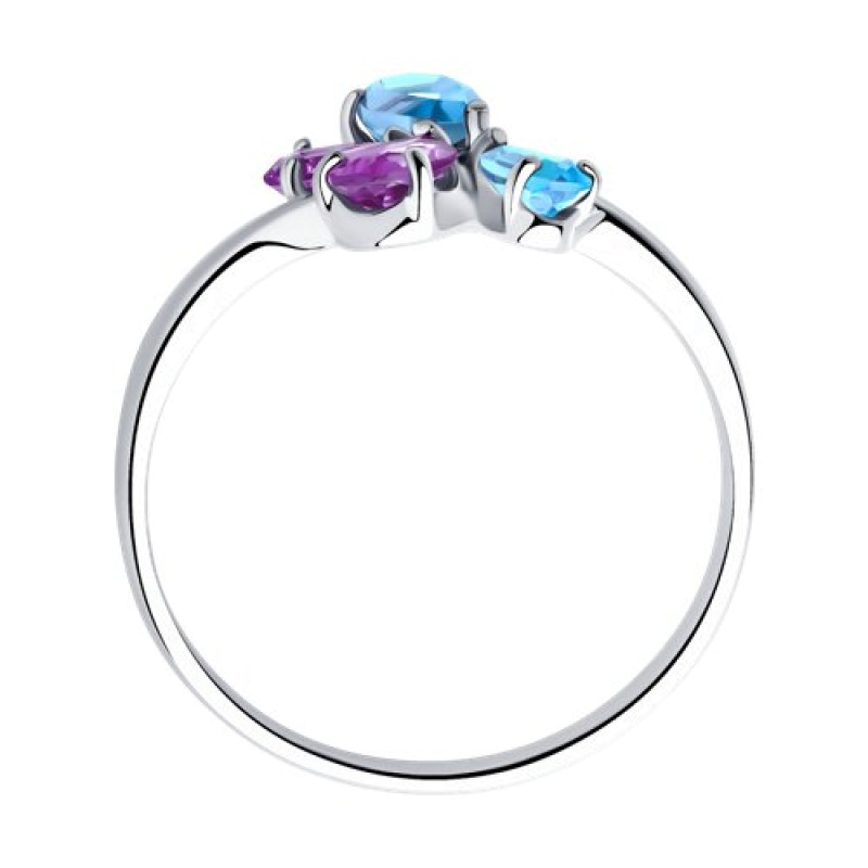 Комплект: серьги и кольцо