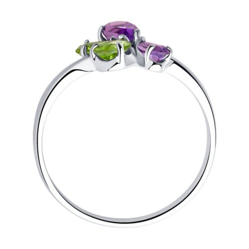 Комплект: серьги и кольцо