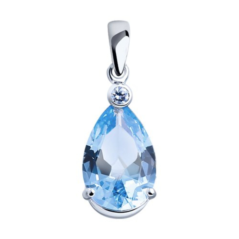 Подвеска с фианитами