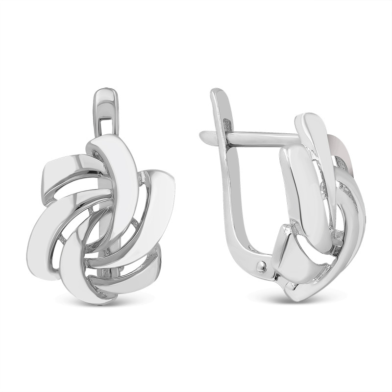 Серьги серебряные