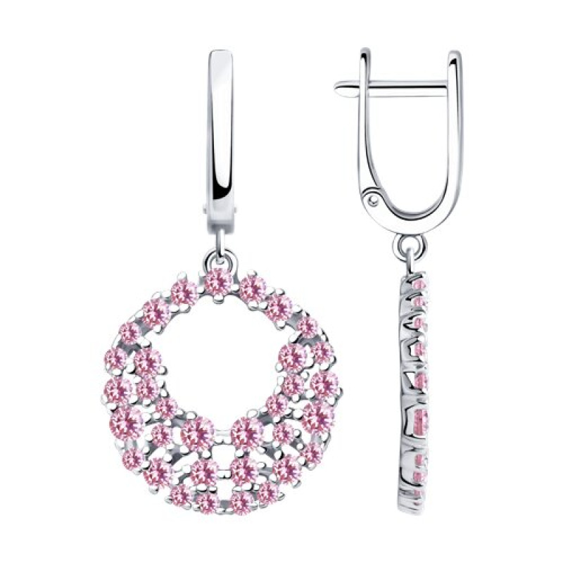 Комплект: серьги и подвеска