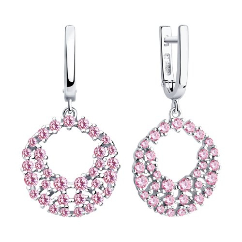 Комплект: серьги и подвеска