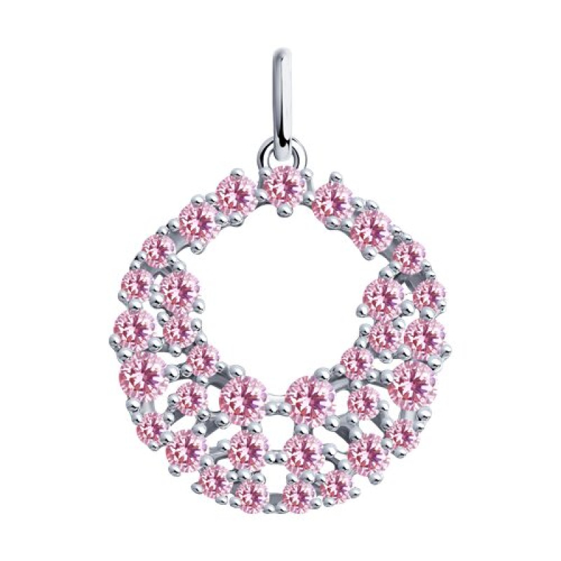 Комплект: серьги и подвеска