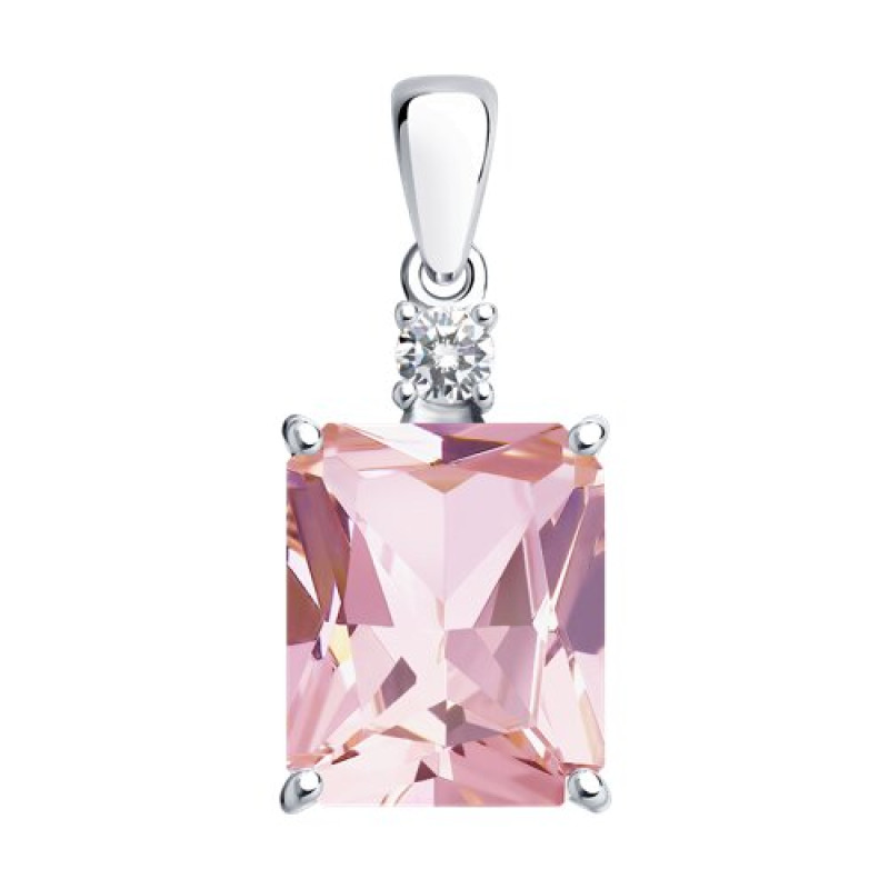 Комплект: серьги и подвеска