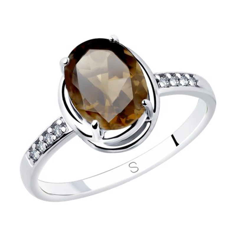 Комплект: серьги и кольцо