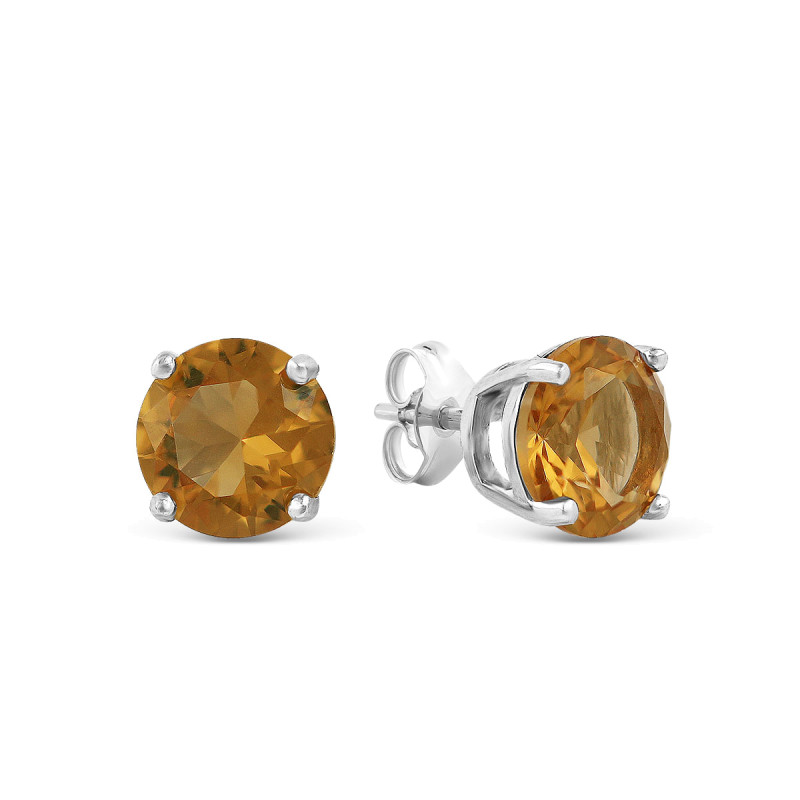 Серьги-пусеты с ситаллом