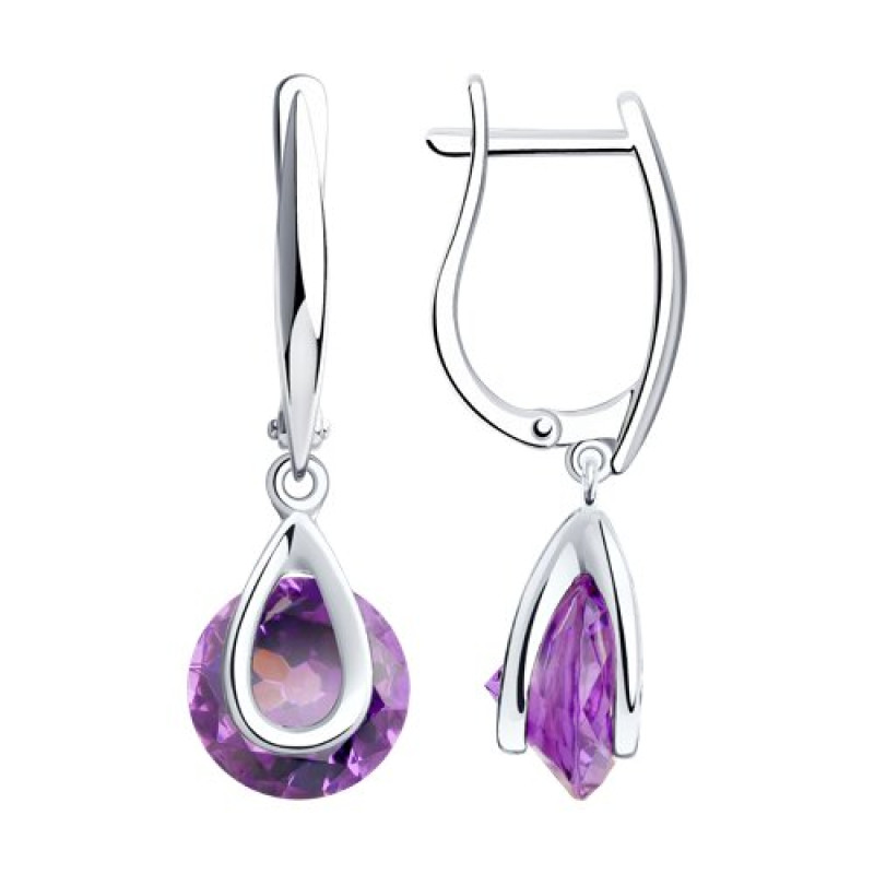 Комплект: серьги и подвеска