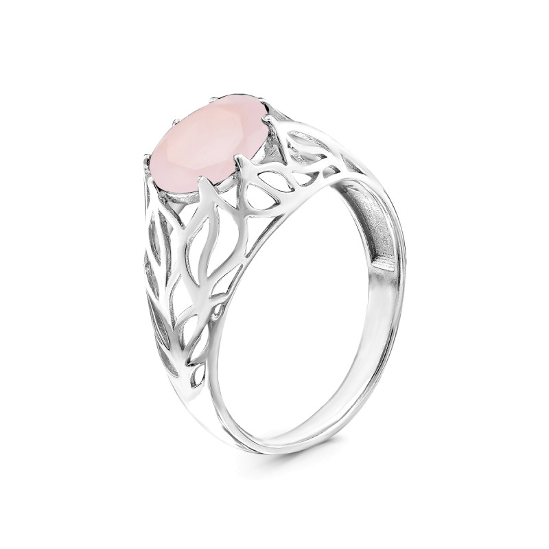 Кольцо с плавленным кварцем