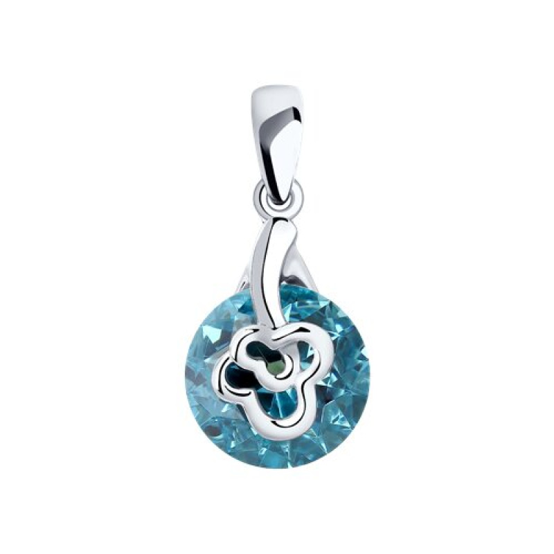 Комплект: серьги и подвеска