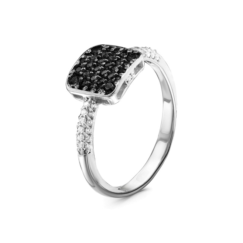 Кольцо с фианитами