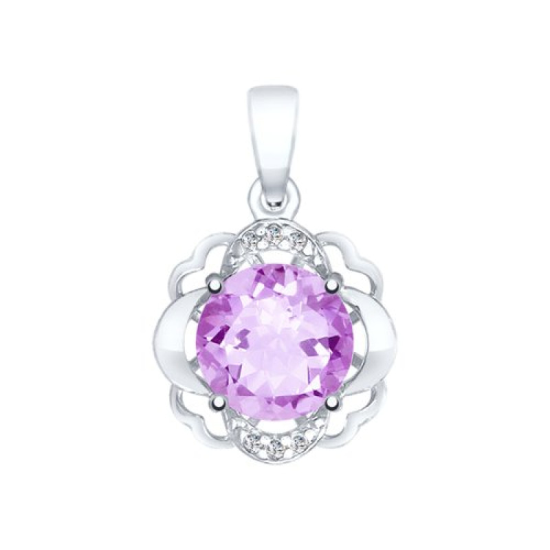 Комплект: серьги и подвеска