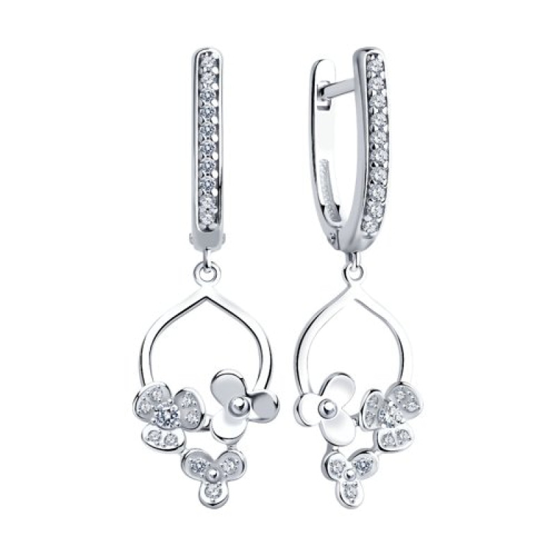 Комплект: серьги и кольцо