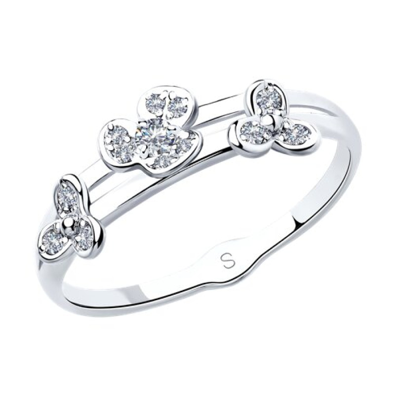 Комплект: серьги и кольцо