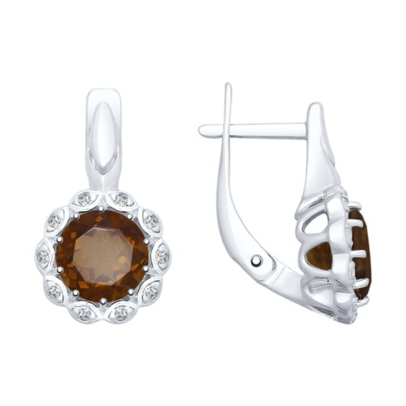 Комплект: серьги и кольцо