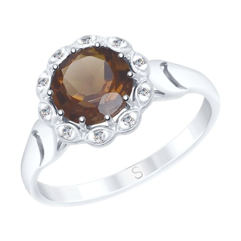 Комплект: серьги и кольцо