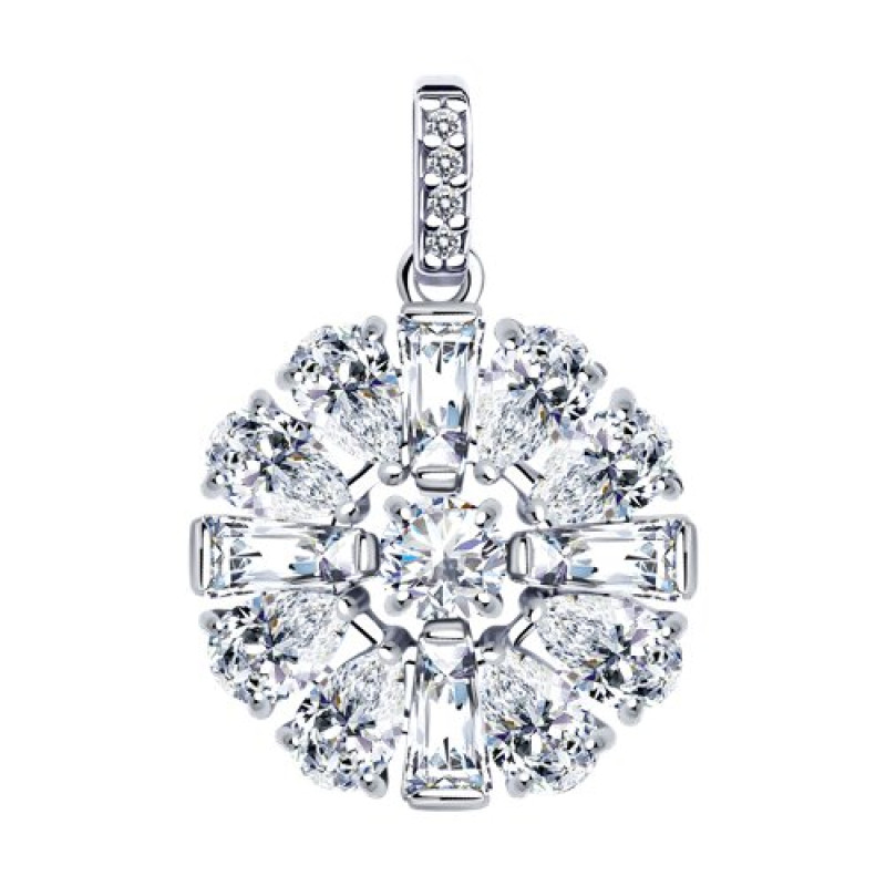 Комплект: серьги и подвеска