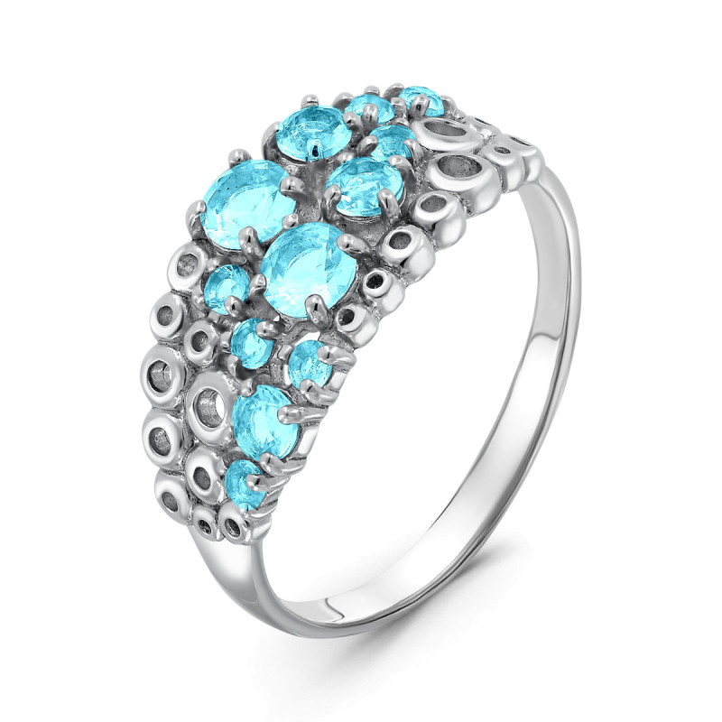 Кольцо с плавленным кварцем