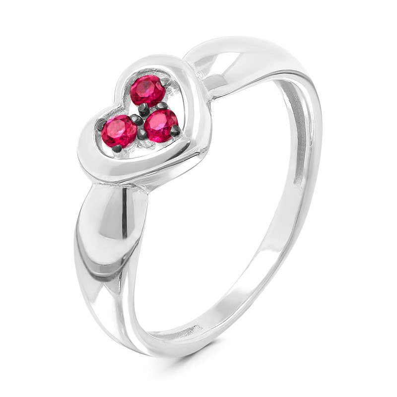 Кольцо с фианитами