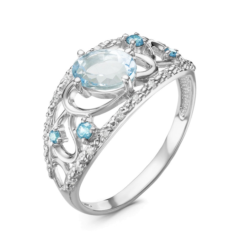 Комплект: серьги и кольцо