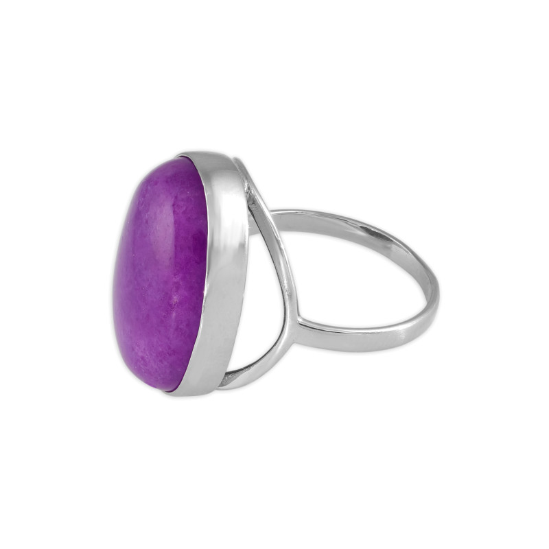 Серебряное кольцо с халцедоном