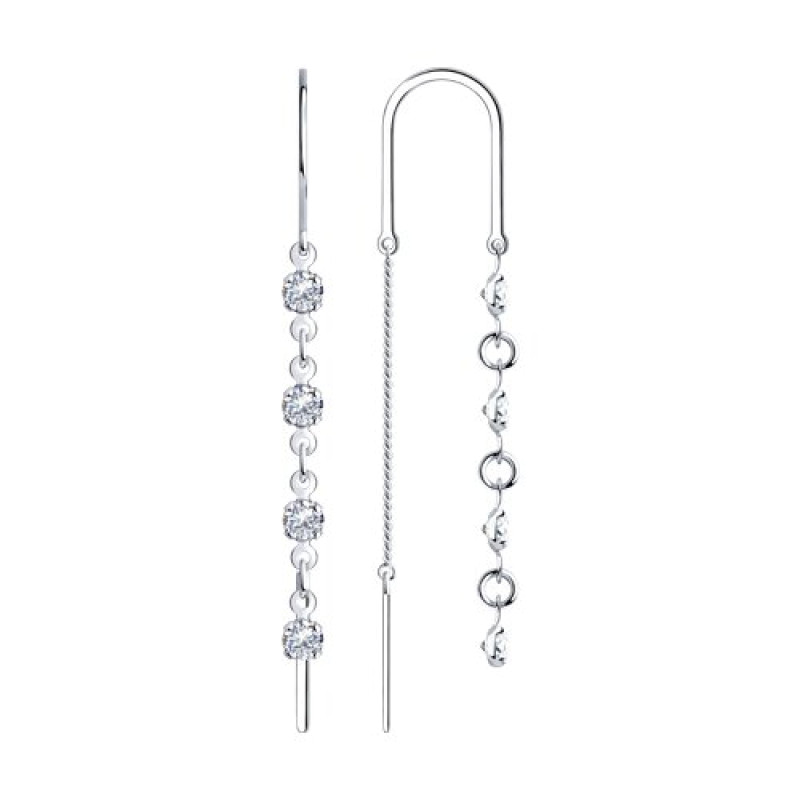 Комплект: серьги 2 пары