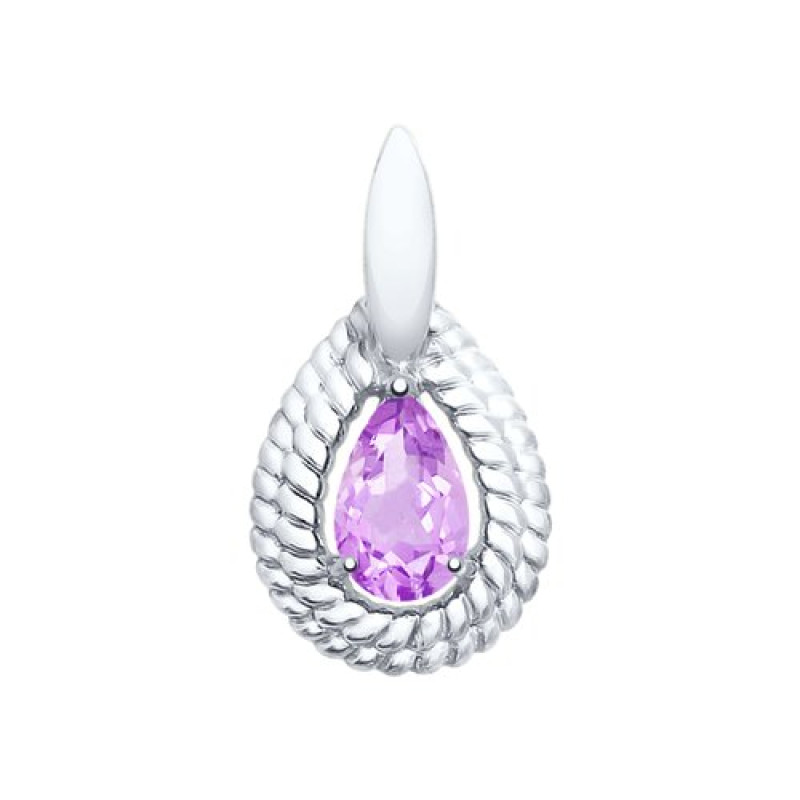 Комплект: серьги и подвеска