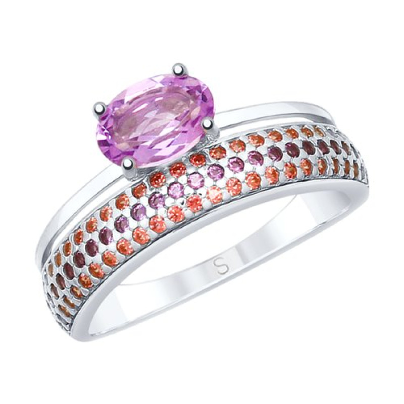 Комплект: серьги и кольцо