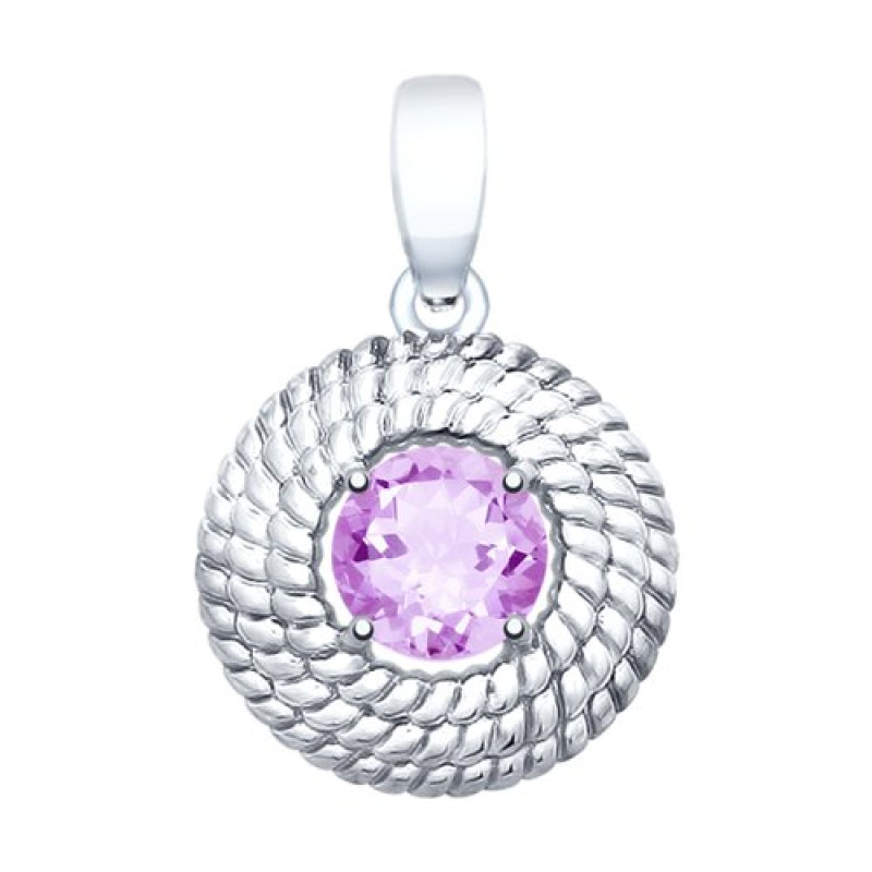 Комплект: серьги и подвеска