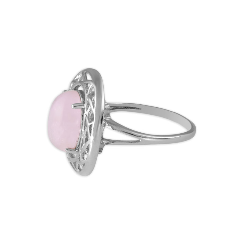 Серебряное кольцо с натуральным халцедоном