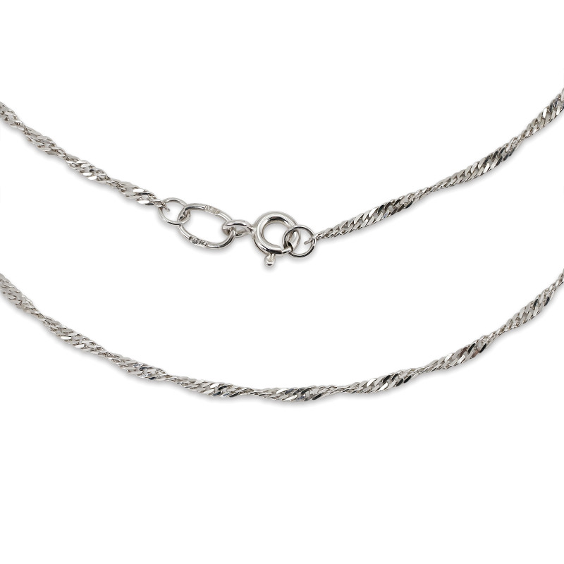 Цепь с плетением сингапур