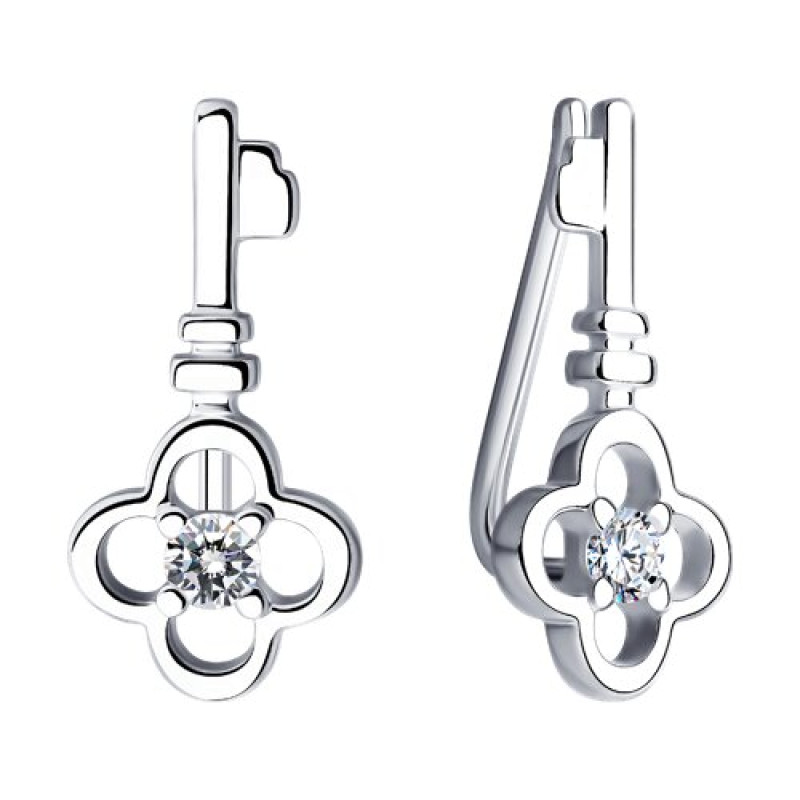 Комплект: серьги и подвеска