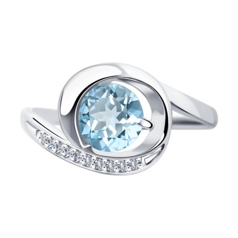 Комплект: серьги и кольцо