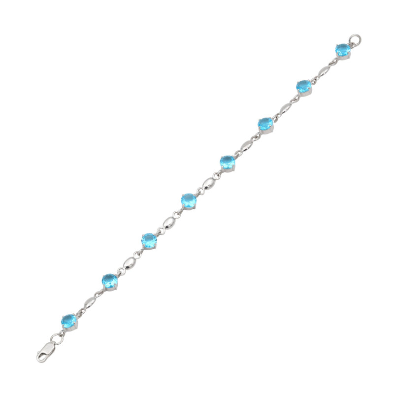 Браслет с топазами