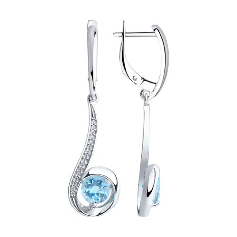 Комплект: серьги и кольцо