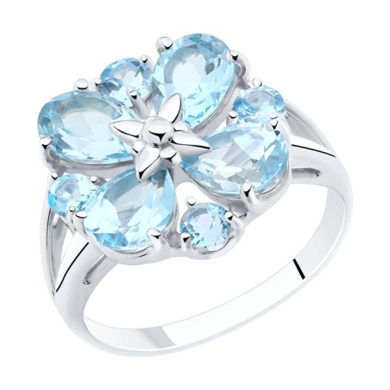 Комплект: серьги и кольцо