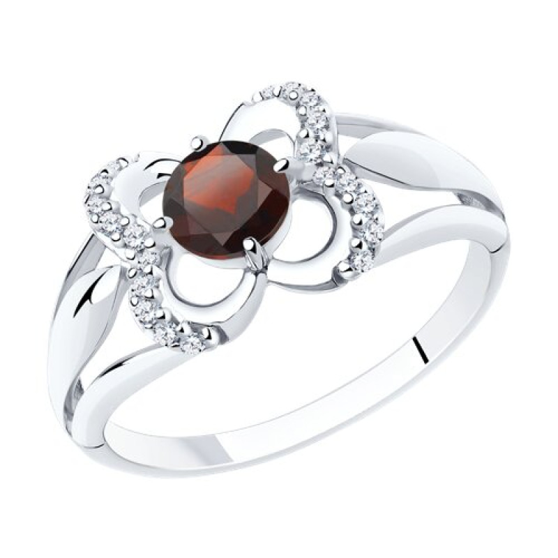 Комплект: серьги и кольцо