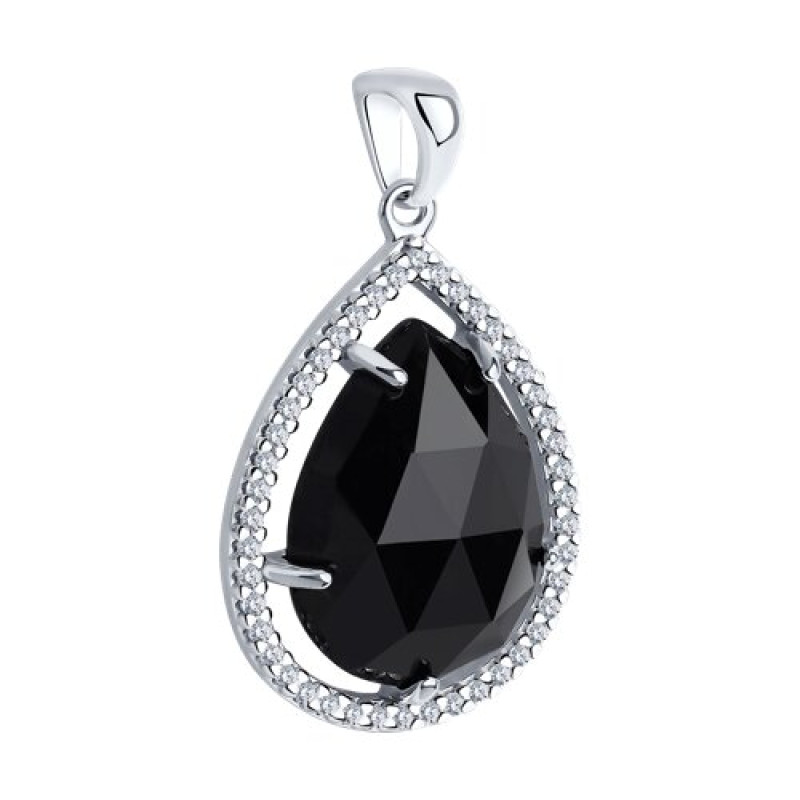 Комплект: серьги и подвеска