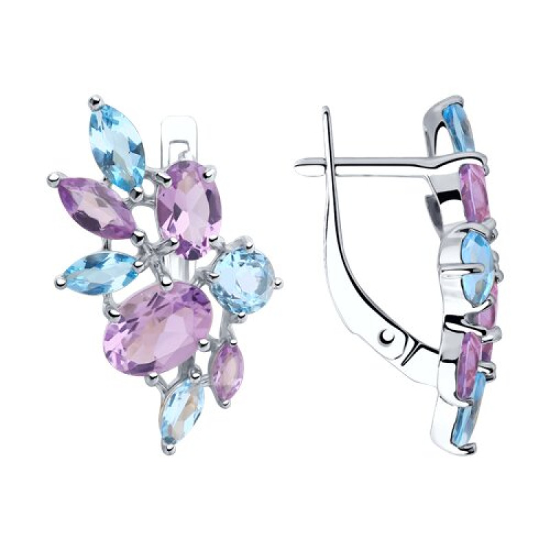 Комплект: серьги и кольцо