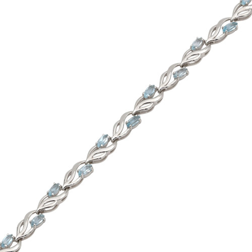 Браслет с топазами