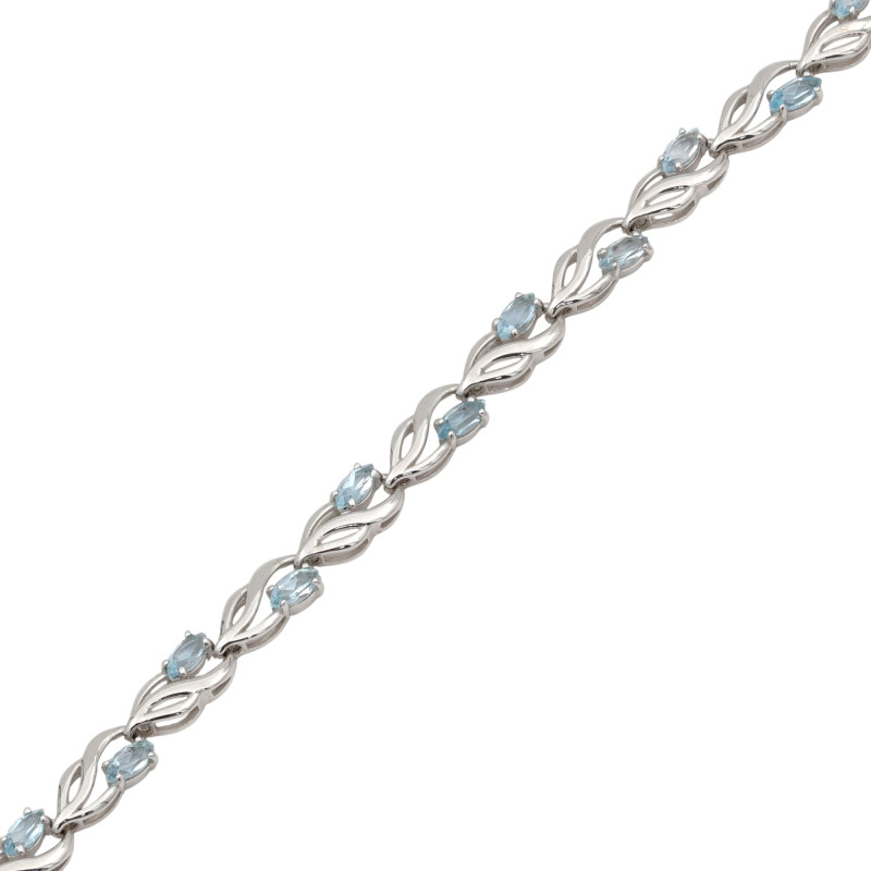 Браслет с топазами